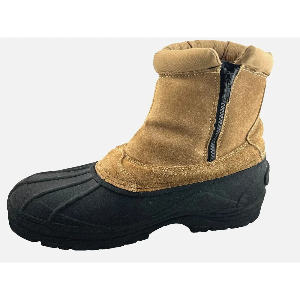 Asics Gel Kayano XI Winter Snow Duck Boots Mens 12 Suede Leather Waterproof RARE